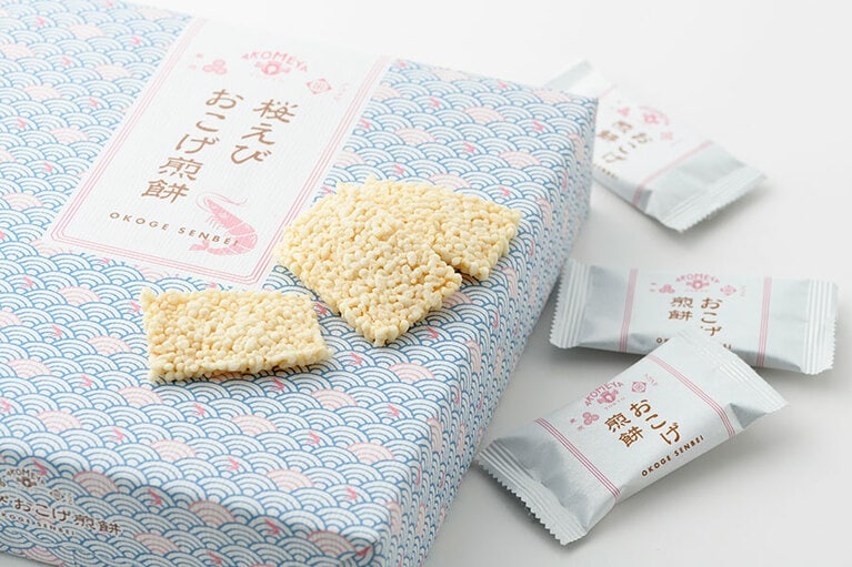 桜えびおこげ煎餅 1,250円(22枚入り)／アコメヤトウキョウ