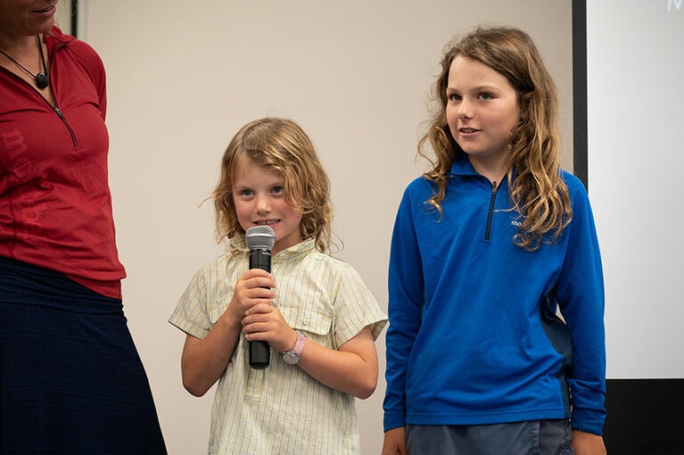 フィビーちゃんとナイラちゃん。