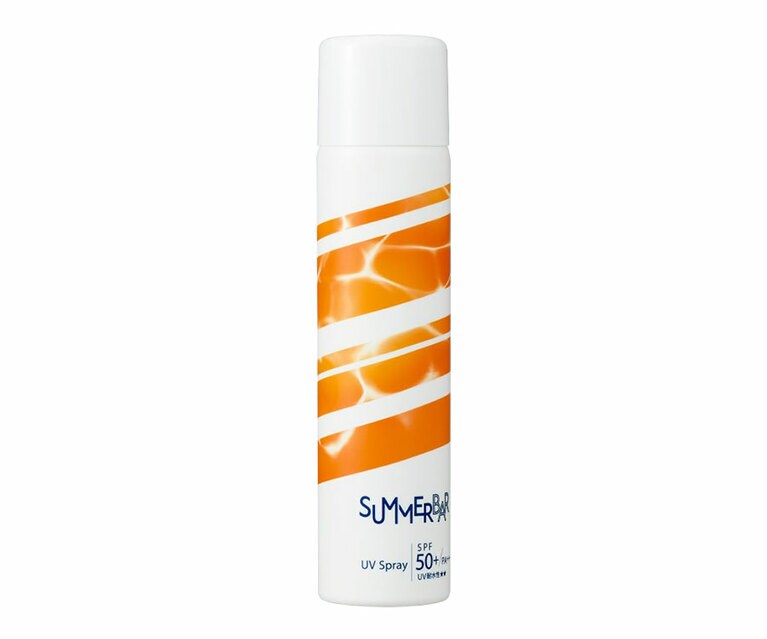 サマーバー UVスプレー SPF50+・PA++++ 80g 1,540円／デミ コスメティクス