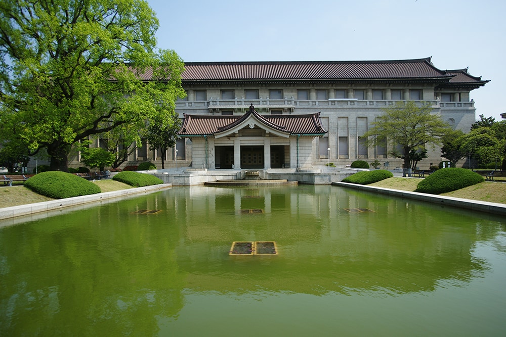 東京国立博物館の外観。