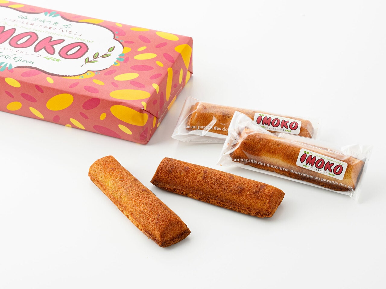 ほしいもマドレーヌIMOKO 8本入り 2,160円／フレッシュグリーン