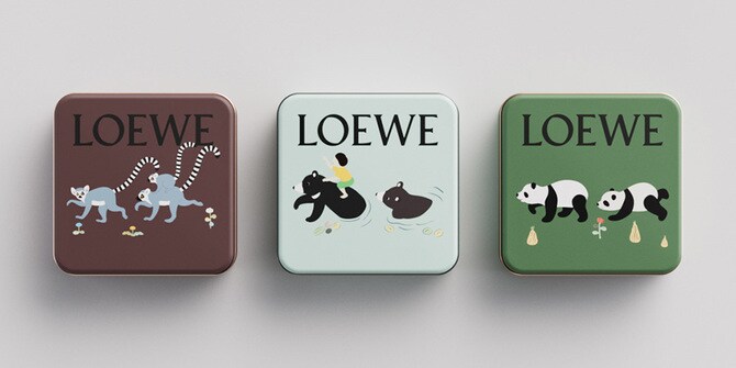 LOEWE - 【新品】ロエベ×スナ・フジタ クッキーボックス　26枚入り　表参道店限定 ロエベ（LOEWE）×スナ・フジタのスイーツ】手土産用にも自分用に