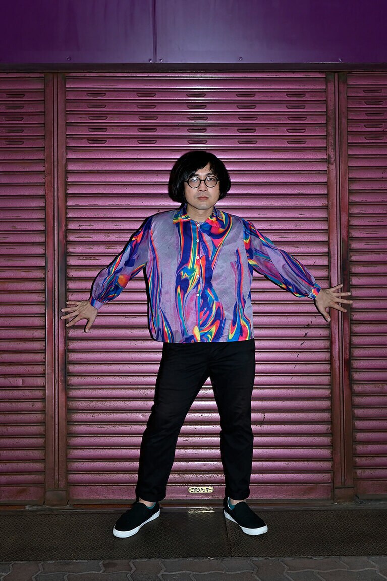 松原タニシ氏。