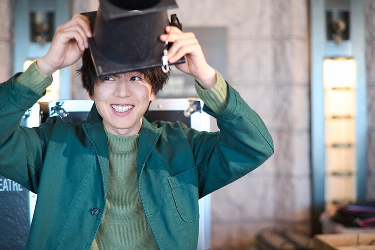 坂東龍汰さん。