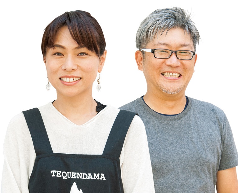 中澤由香さん(左)／中澤恒平さん(右)［三代目店主］。