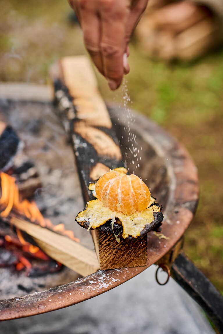 焚き火メシの本。