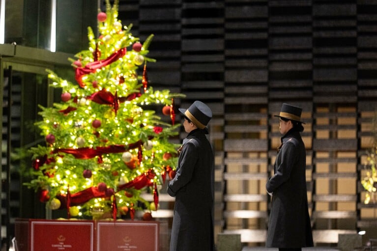 背筋が伸びるような雰囲気。