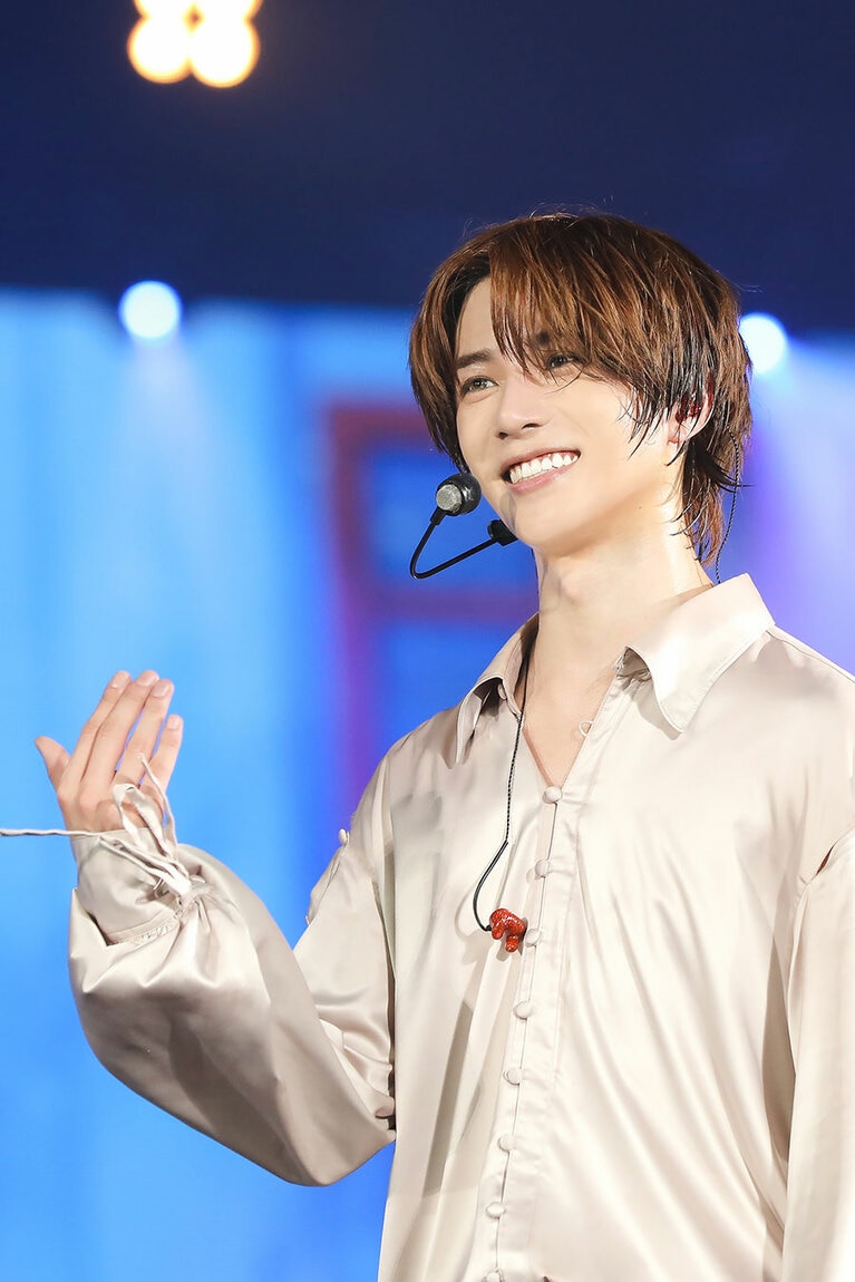 可愛いらしい犬のモノマネでファンを悶絶させたBEOMGYU。 (P)&(C) BIGHIT MUSIC