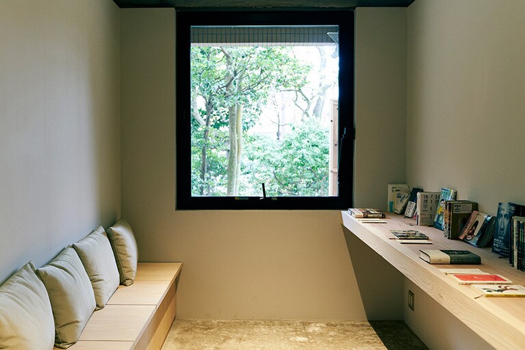 大浴場の隣にある小部屋。