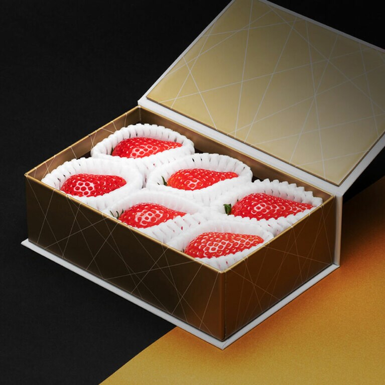 【送料込み】【お取り寄せ】真心農園の特別厳選いちご「まなこころ」