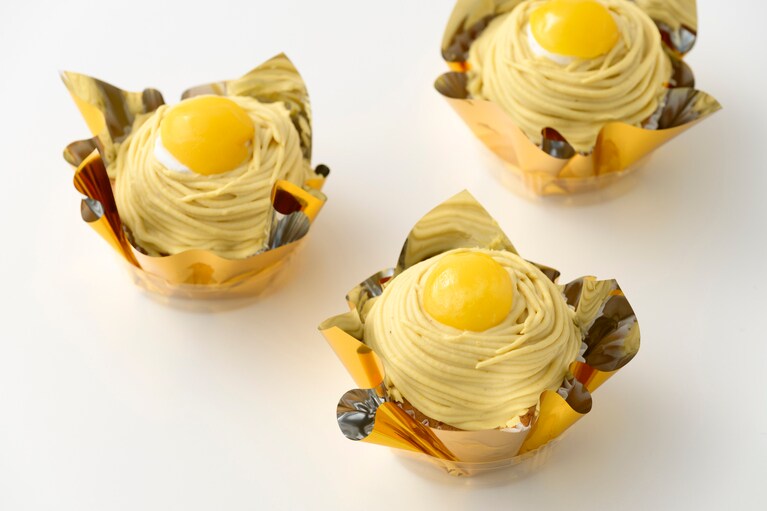 マロンモンブラン 各577円。