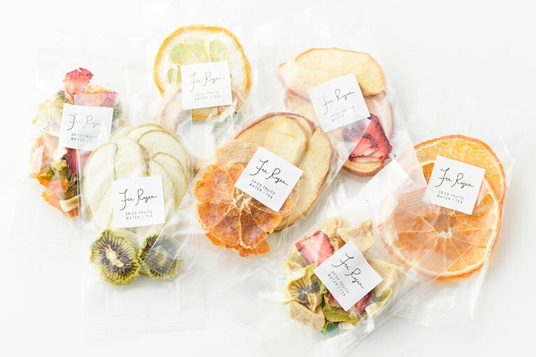 【福島県】国産ドライフルーツ専門店 F2R Laboratory「飲むドライフルーツFu Ryu“一週間セット”」。