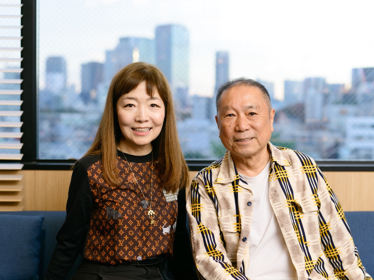 左：ワタナベエンターテインメント代表取締役社長 渡辺ミキさん、右：近田春夫さん。