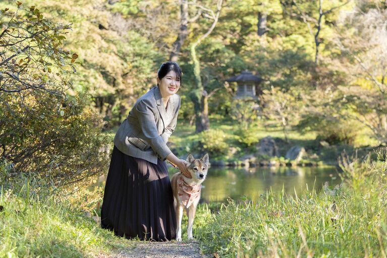 2021年、愛子さまのお誕生日に際してのご近影　宮内庁提供