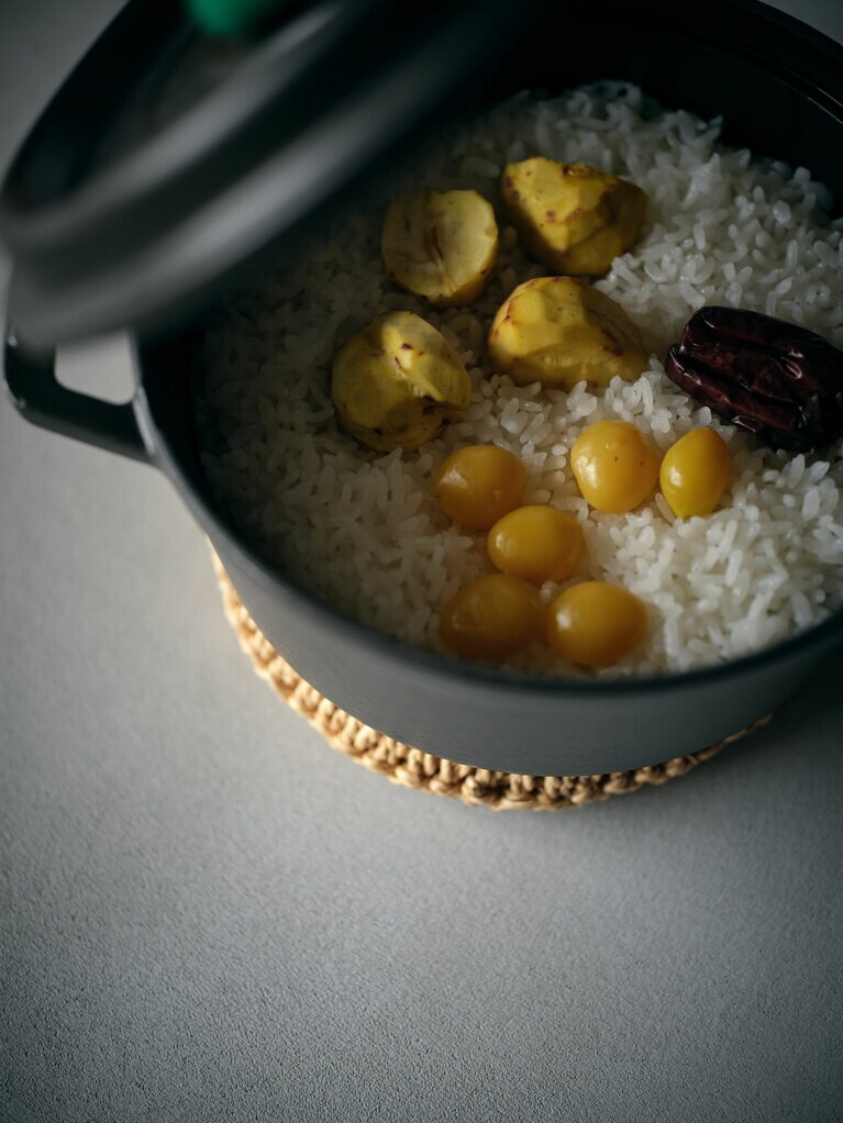 10分ほど蒸らす。