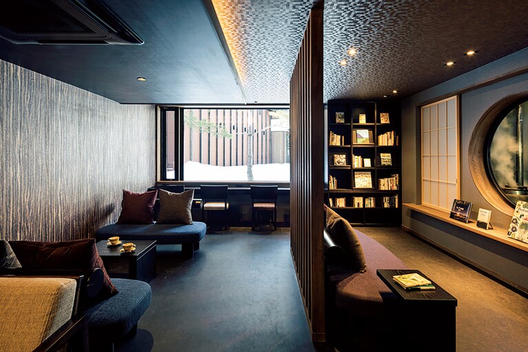 【星野リゾート 界 アルプス】トラベルライブラリー。