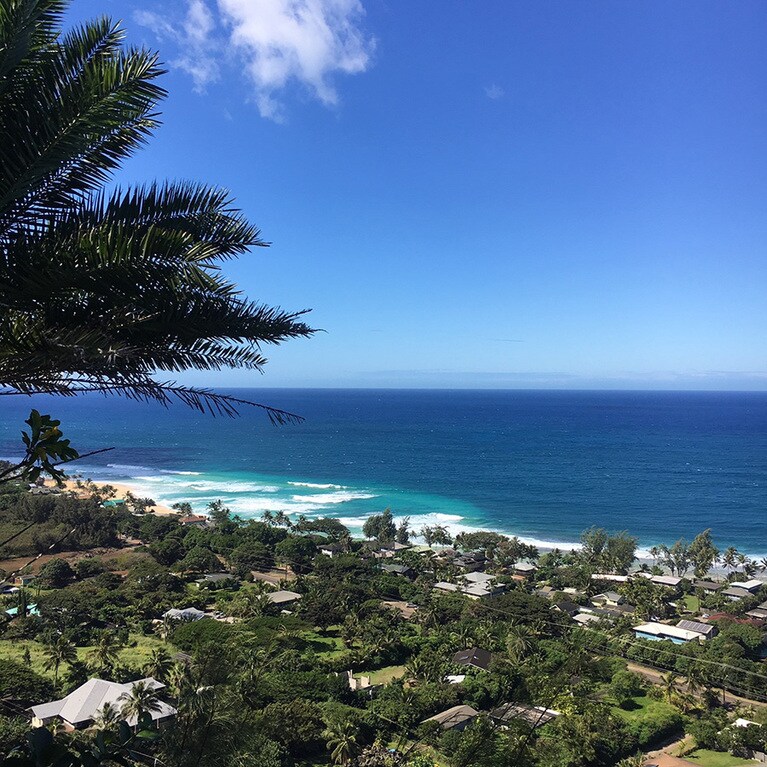 こちらはノースの海を一望。