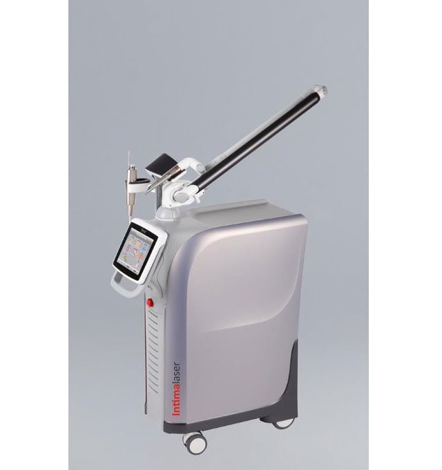 膣に使われる医療レーザー治療器「インティマレーザー」。