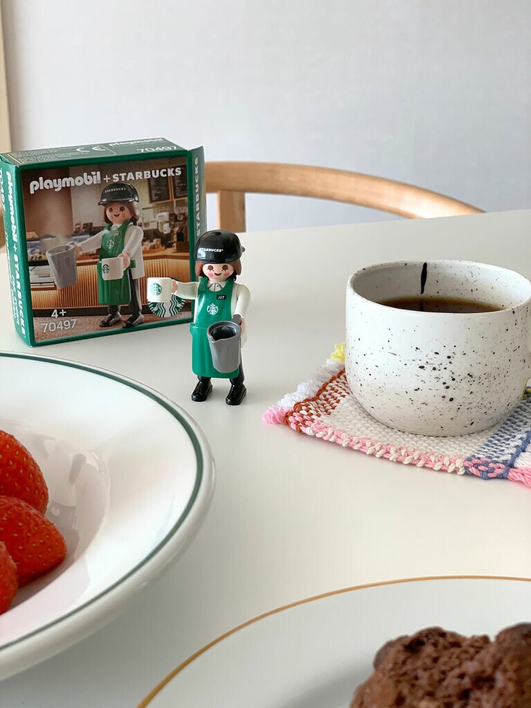 ホームカフェ(#홈카페)をするときの遊びアイテムにも。