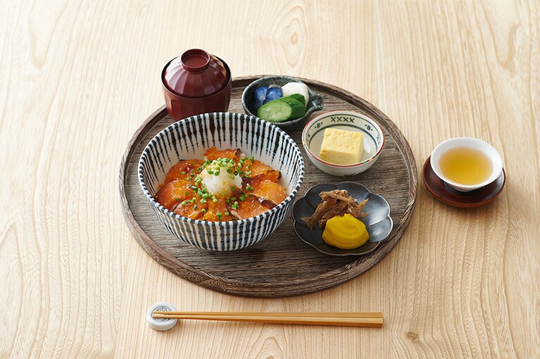 みぞれ蕪ぽん酢ですっきりとした味わい。