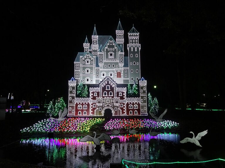 グリムの森イルミネーション。