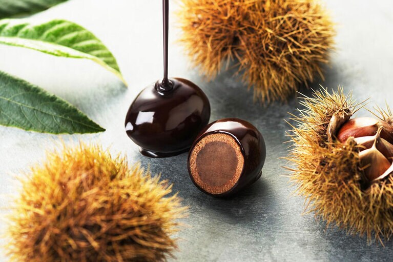 第5位　銀座たまや 「ショコラマロンたまご」4個入 800円。