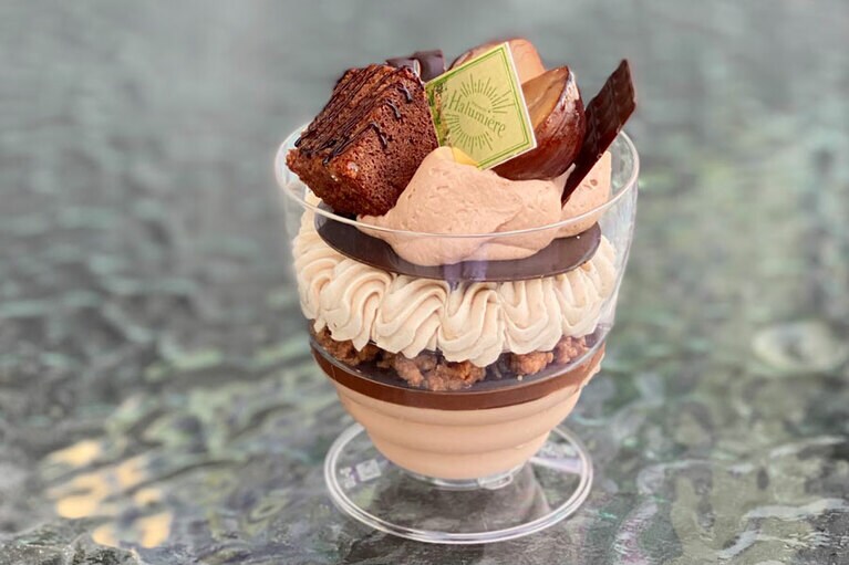 「パフェショコラマロン」702円。