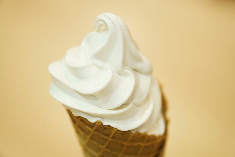 「笠間栗プレミアムソフト」600円／GELATERIA COWCOW