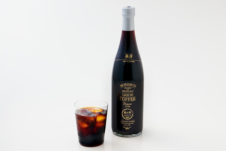 MORIHICO.「リキッドコーヒーストレート 森の雫」720mL 1,620円／北海道