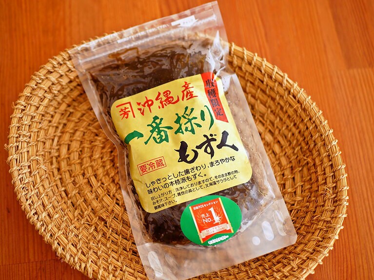 「一番採りもずく」240g×10パック 3,086円／堀内