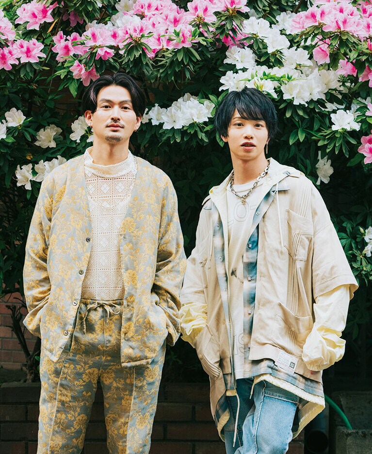 松田凌さんと植田圭輔さん。