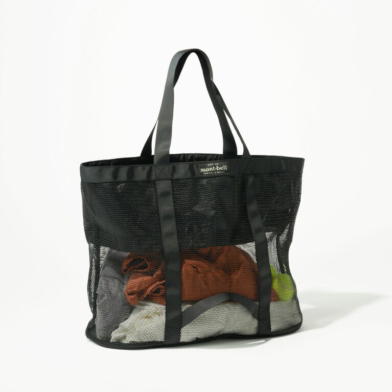 “メッシュトートバッグ M” 8,400円／モンベル