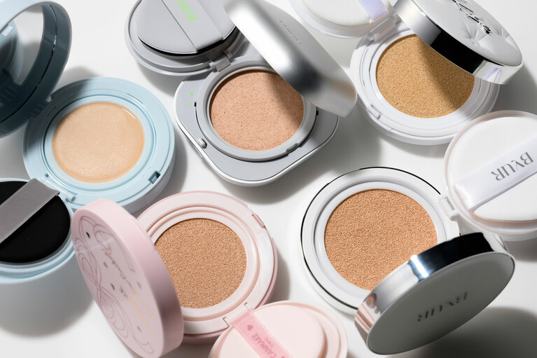 美肌が作れる3,000台以下の高機能クッションファンデを徹底検証《バイユア・ラネージュ・乾燥さん・アンドビー・キャンメイク》。