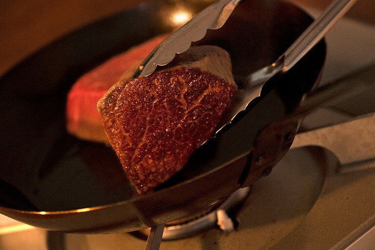 「黒毛和牛のヒレは歯がいらないやわらかさ!?」