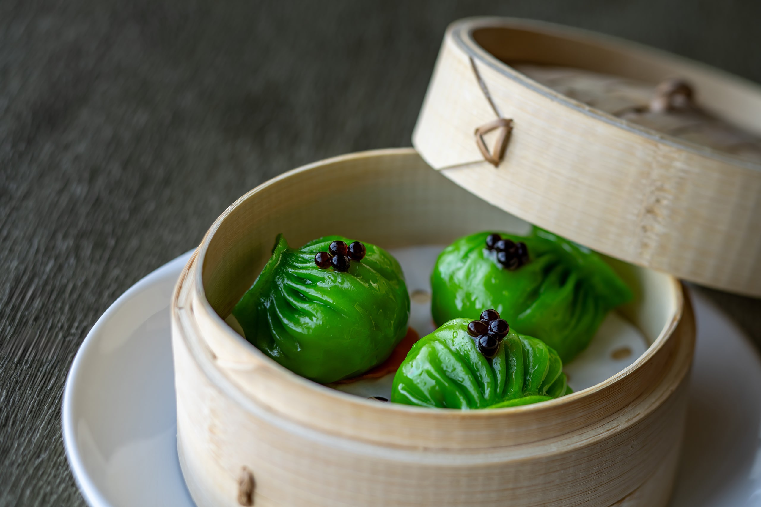 翡翠海老蒸し餃子