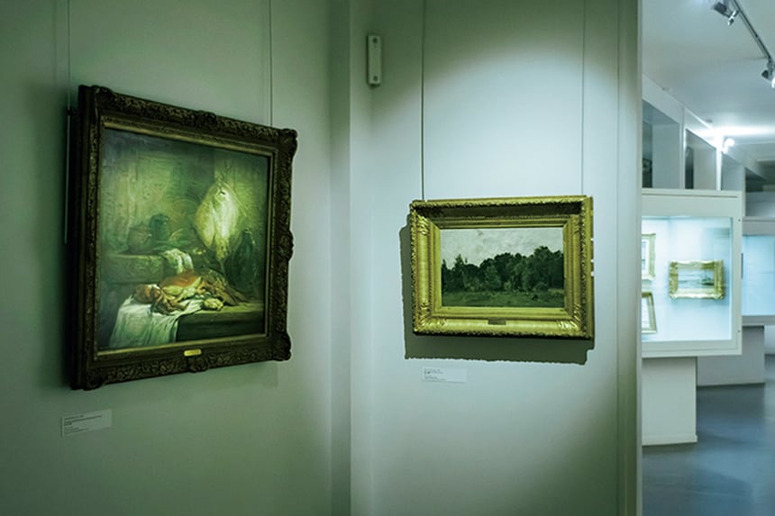 ウジェーヌ・ブーダンが生まれた地の美術館。静物画や内陸の風景も多い。