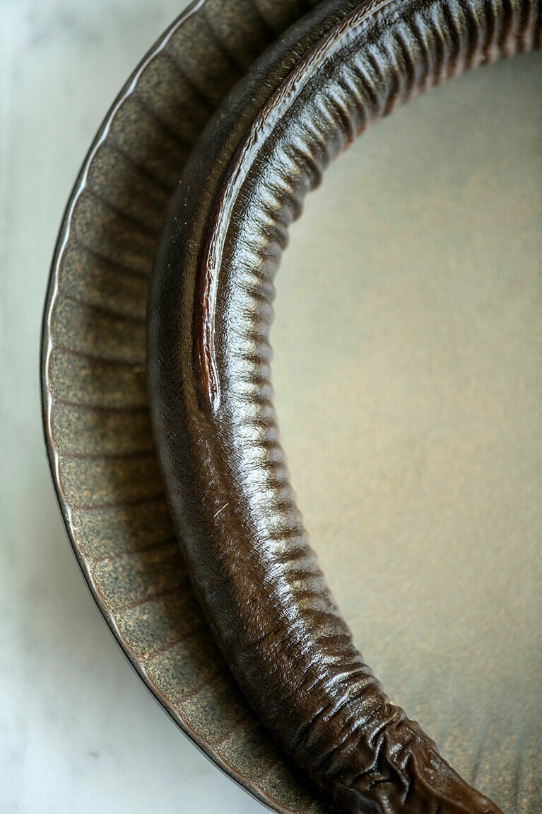 オランダ・ゼーラント地方のウナギ。