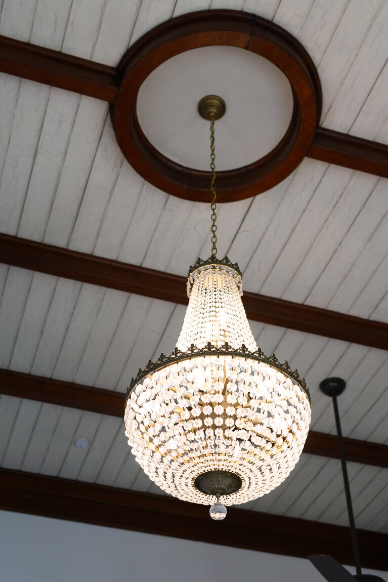 シャンデリア。