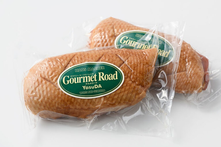 【山口県】グルメロード安田の「合鴨スモーク」各1,399円(約170～220g)。