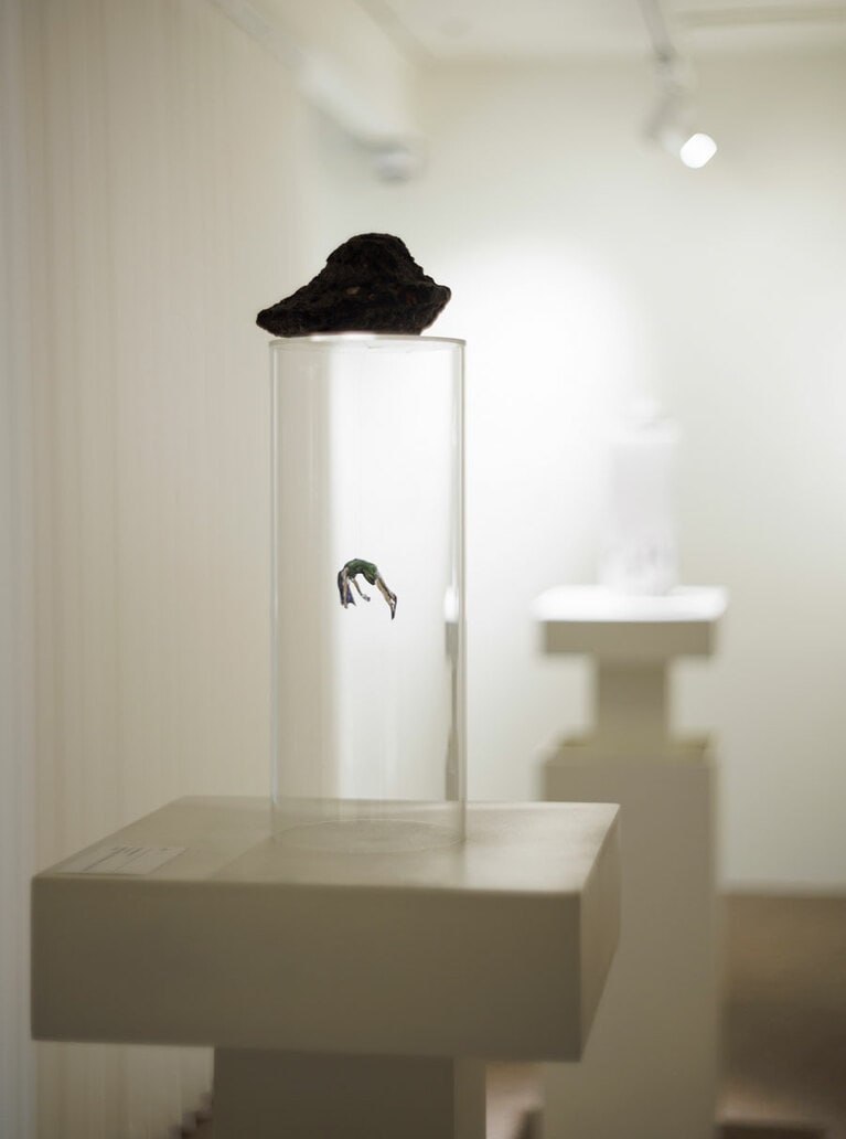 スポット展示も魅力的。宇宙船マドレーヌに人が吸い込まれる！