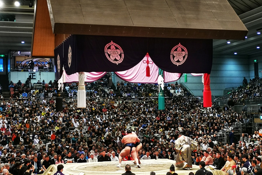 【大阪府】大相撲三月場所。