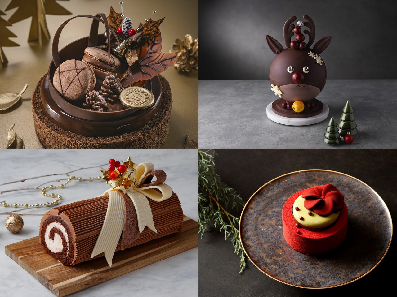 横浜のクリスマスケーキ。