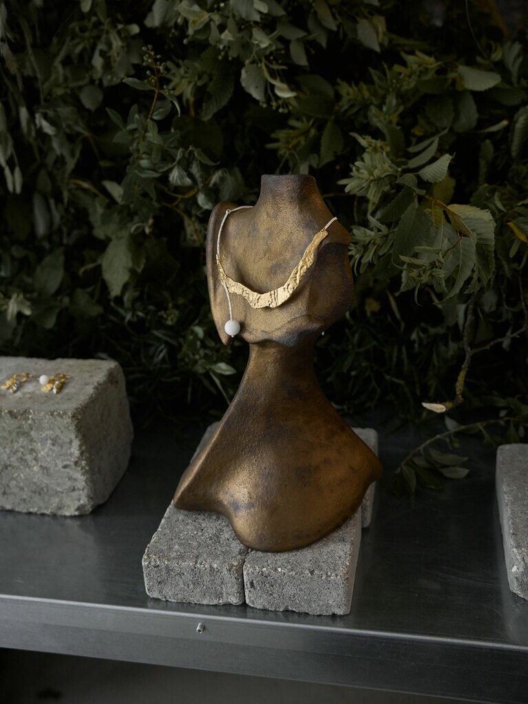 コペンハーゲン・ファッションウィークで発表した、「Itu」コレクションのインスタレーションより。