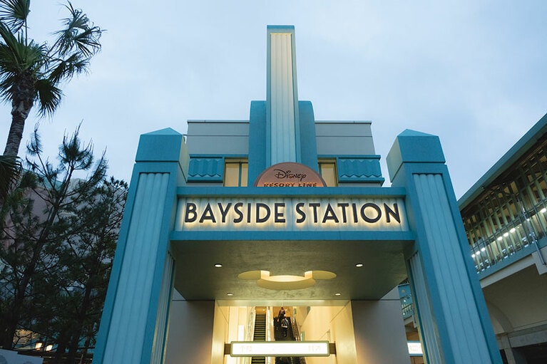 リゾートラインのベイサイドステーション