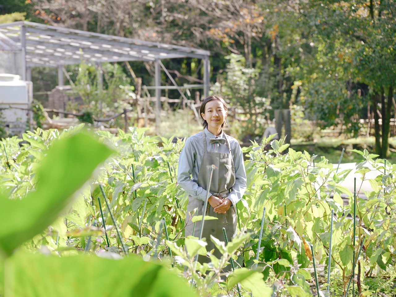 森田梨那さん。2020年に入社し「リゾナーレ那須」へ。
