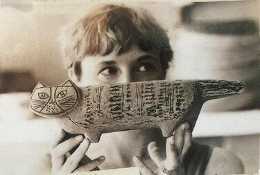 リサ・ラーソン ドローイングポスター　シリアルナンバー入り リサ・ラーソン ドローイングポスター シリアルナンバー入り