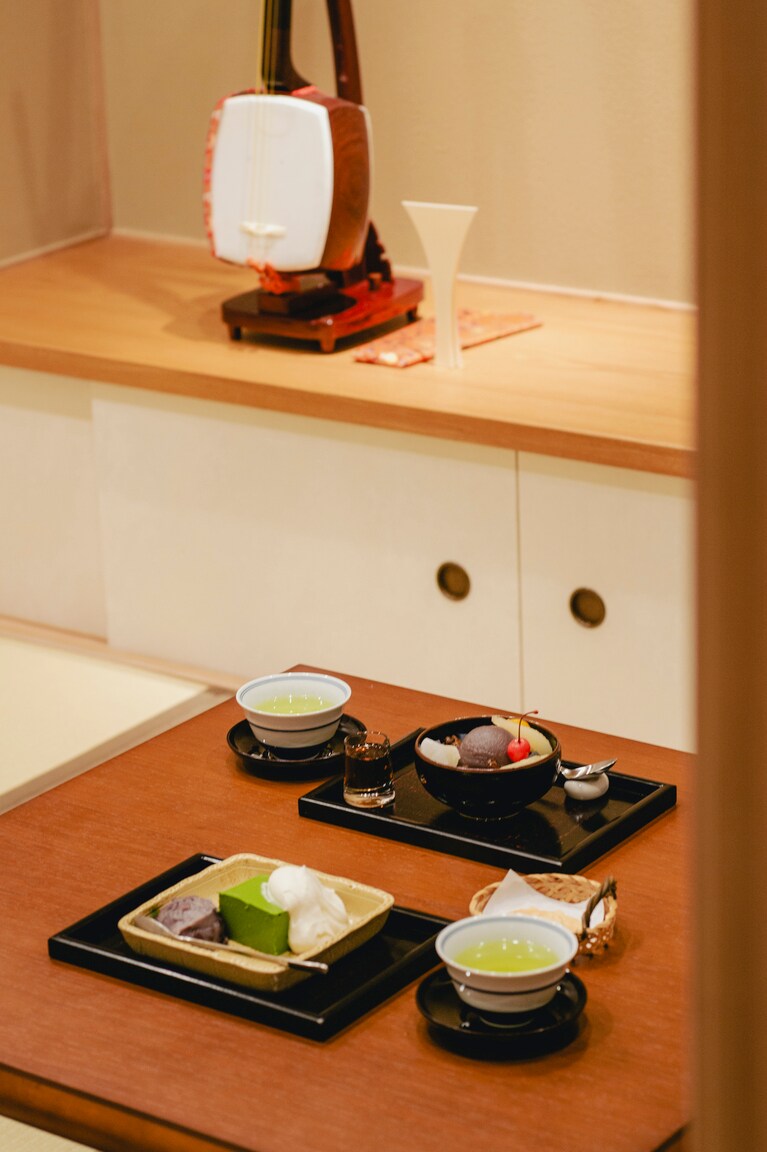 地下の席には小さなお座敷もある。