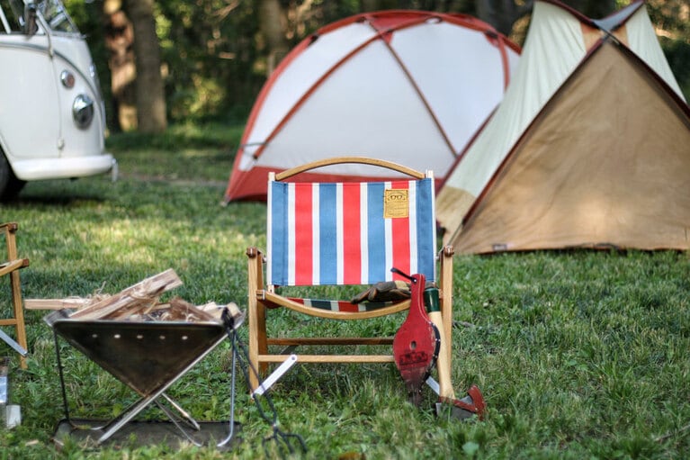 キャンプ場でもワンランク上の存在感。