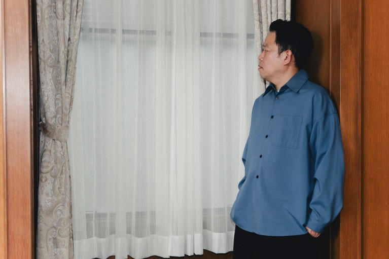 令和の文豪オーラ全開のダイアン・津田篤宏さん。