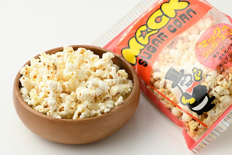 マックのポップコーン。シュガー 162円(80g)。
